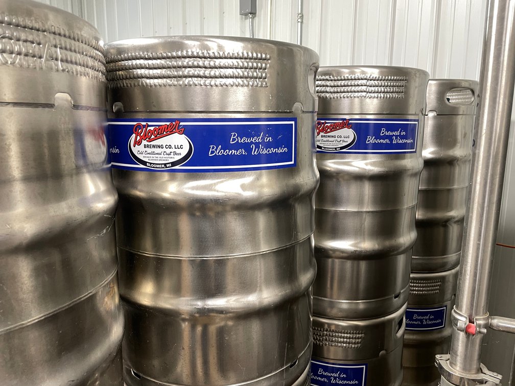 (6) Stainless Steel 1/2 Barrel Stackable Kegs