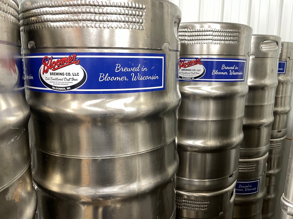 (6) Stainless Steel 1/2 Barrel Stackable Kegs