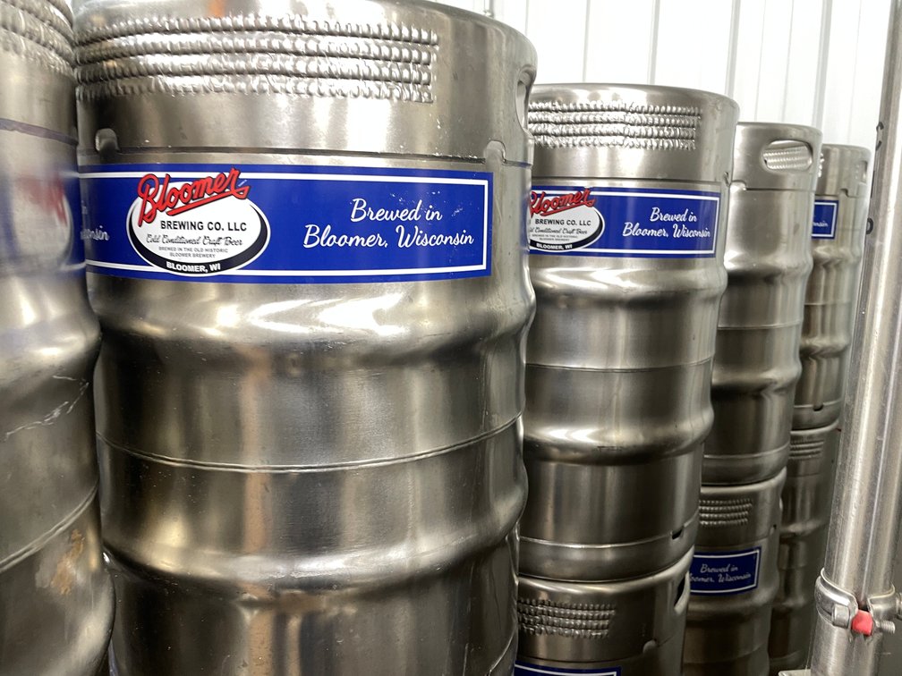 (6) Stainless Steel 1/2 Barrel Stackable Kegs
