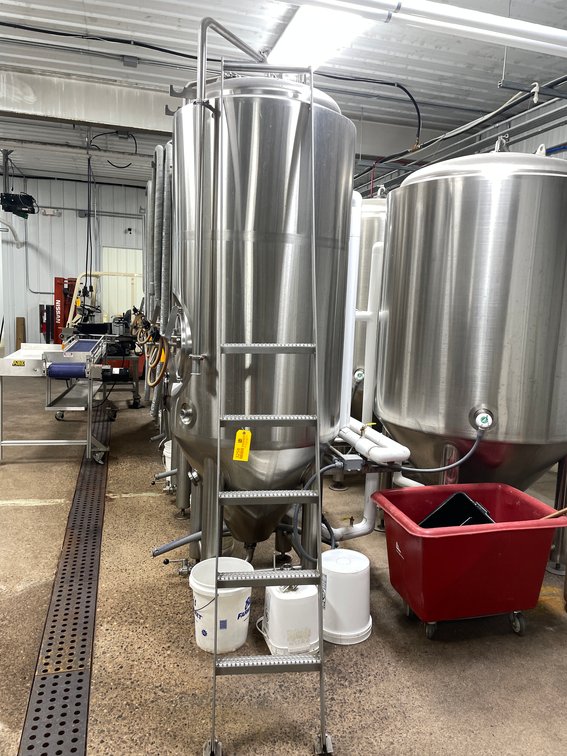 9' Stainless Steel Ladder with (5) Steps