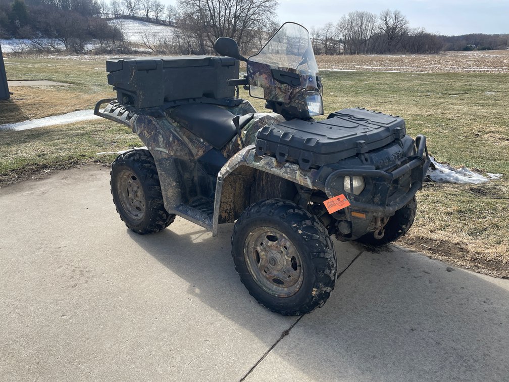 2012 Polaris Sportsman ATV (Has Registration Card)
