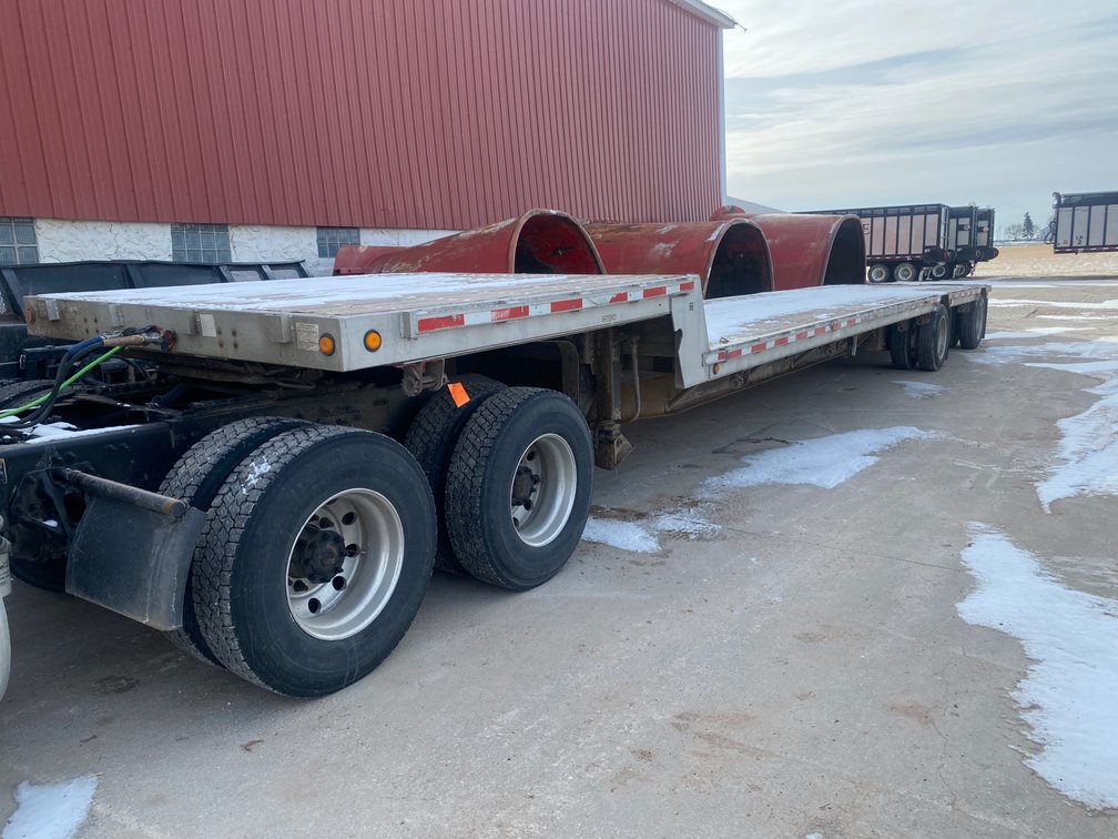 2002 Doonan 48' Step Deck Semi Trailer With Ramps (Has WI Title) (Reedsville, WI)