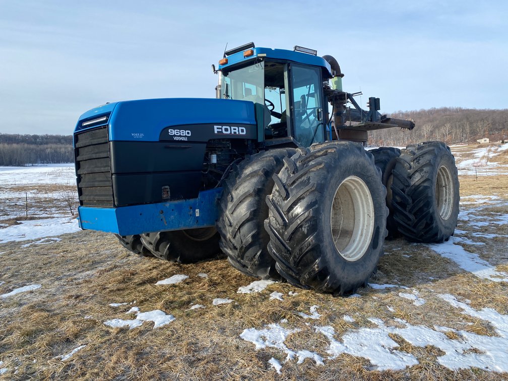 Ford 9680 Versatile 8-Wheeled Articulated Tractor (Colfax, WI)