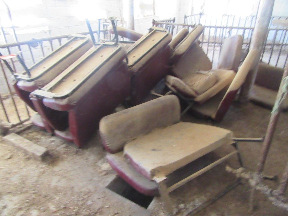 Lot of Bus Seats