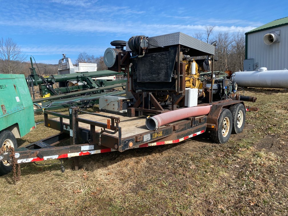 Cat 3406 Powered Booster Pump Trailer (North Freedom, WI)