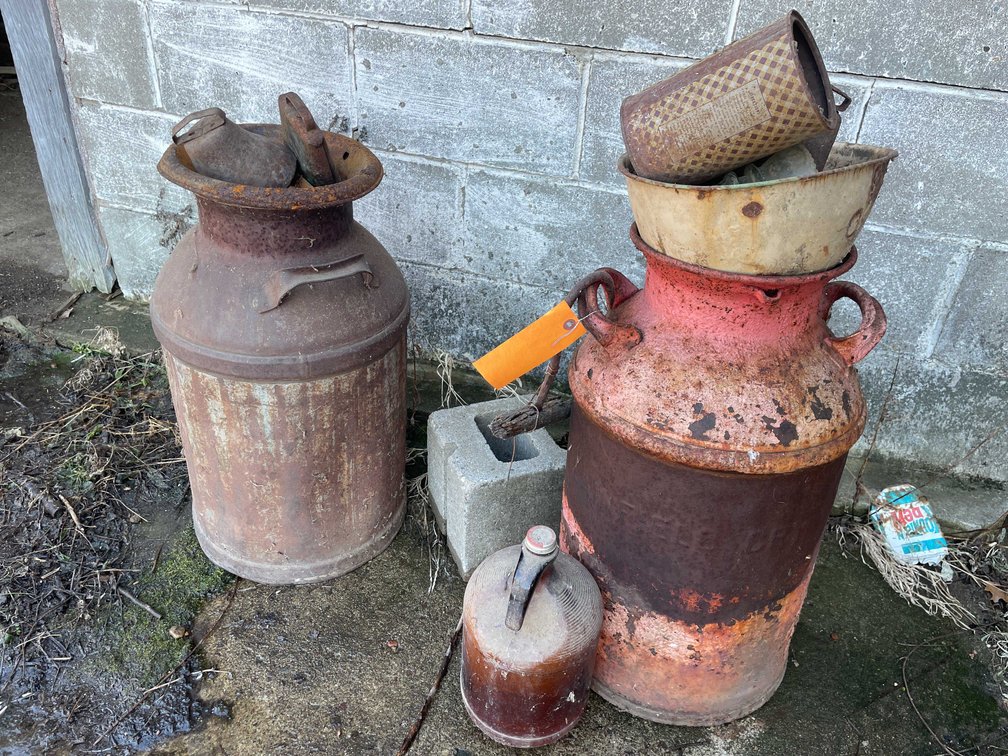 Vintage Milk Cans