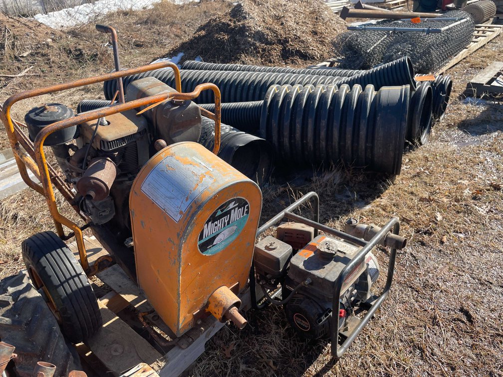 Mighty Mole Horizontal Boring Machine