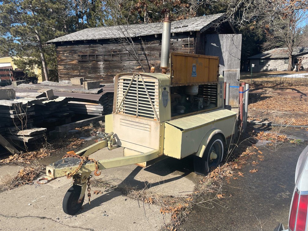 Le Roi Gas Powered Generator On Wheels