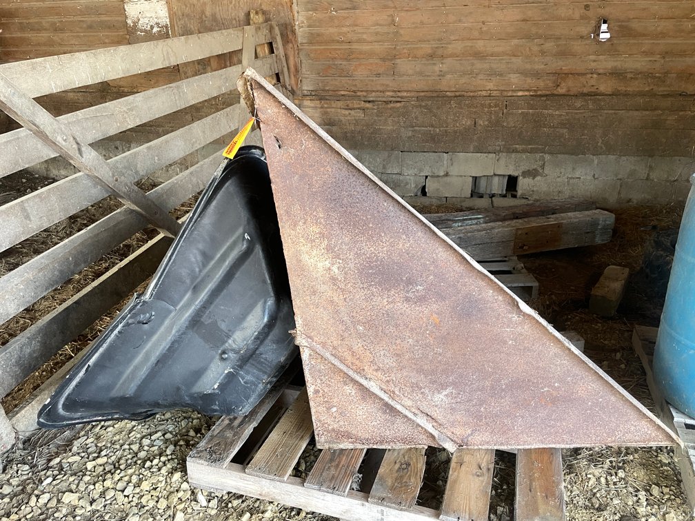 (2) Auger Hoppers