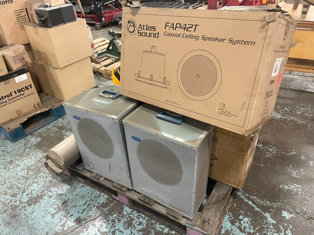 Assorted Shop Speakers