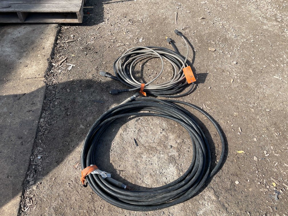 (3) Pressure Washer Hoses