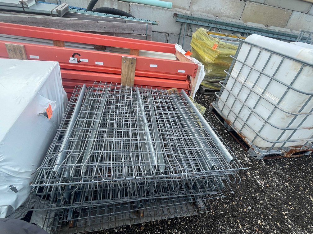 (2) Pallets of Pallet Rack Shelving