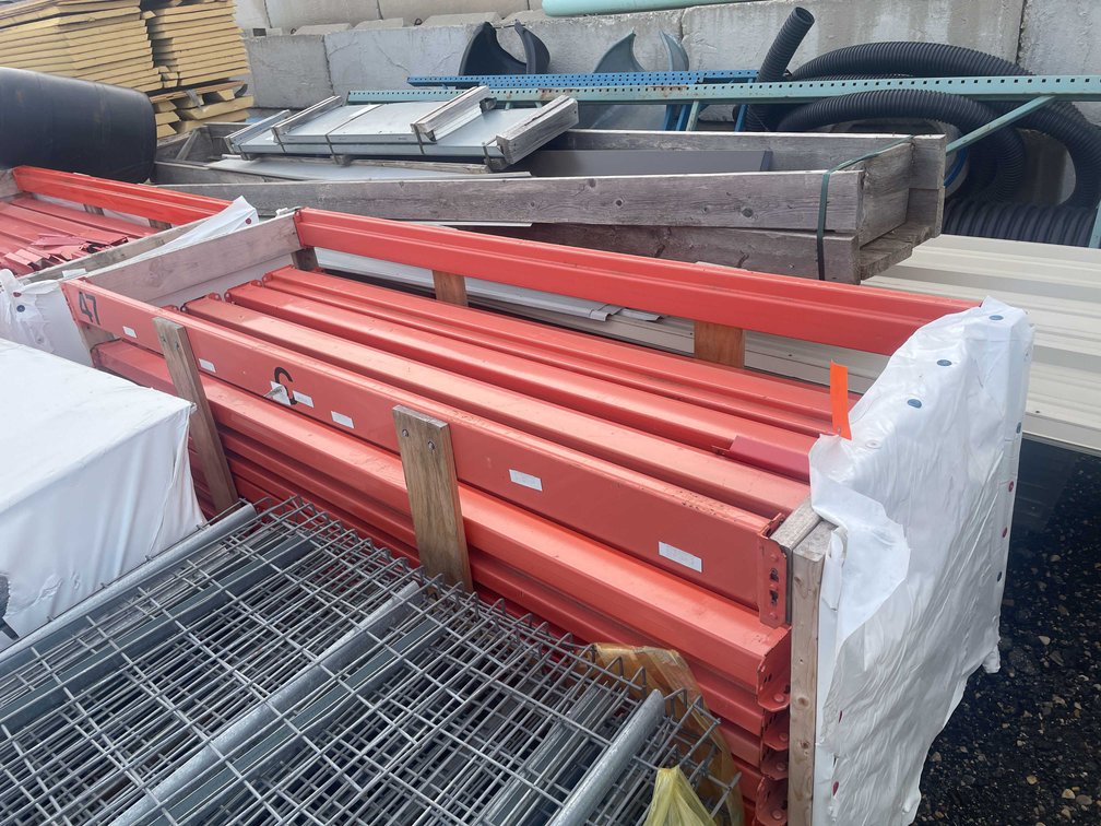 Pallet Rack Cross Beams