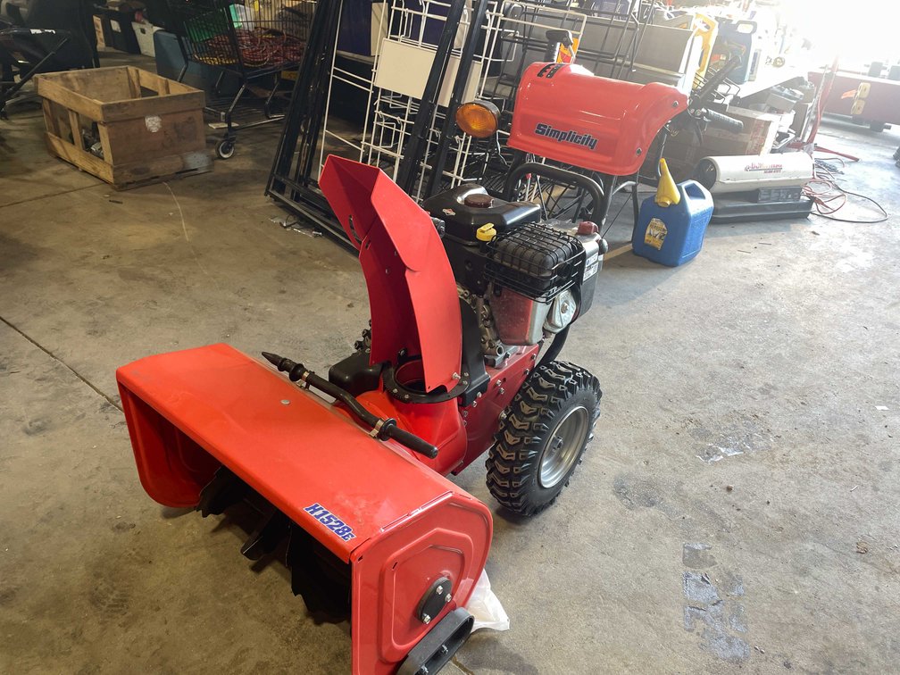 Simplicity 2 Stage Snow Blower
