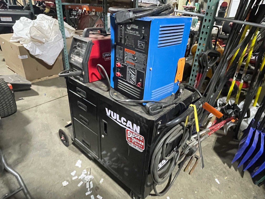 Welder Cart Setup