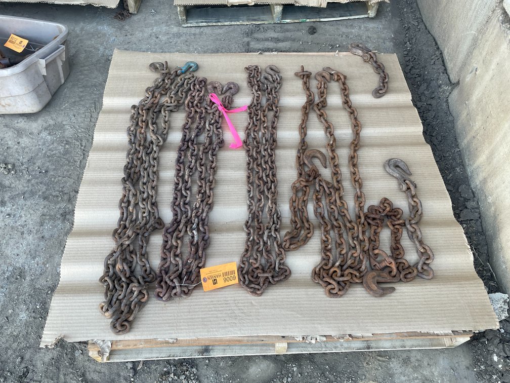 Pallet of Various Size Chain