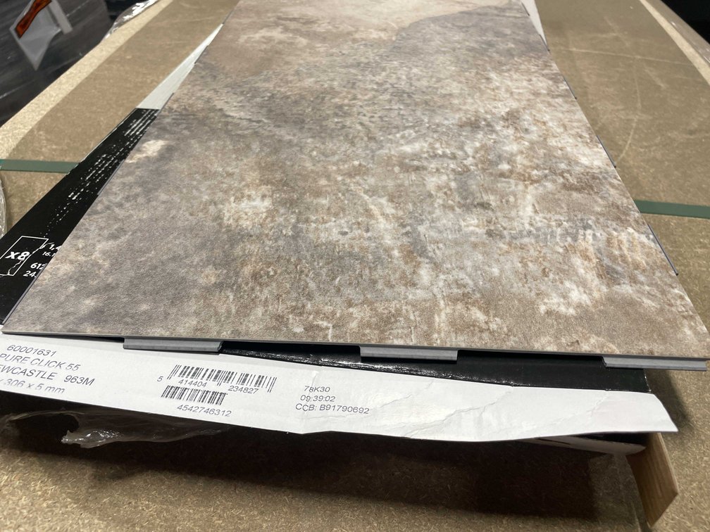 896 Sq. Ft. BeauFlor Dream Click Newcastle: SHELL 963M - WATERPROOF Flooring (B)