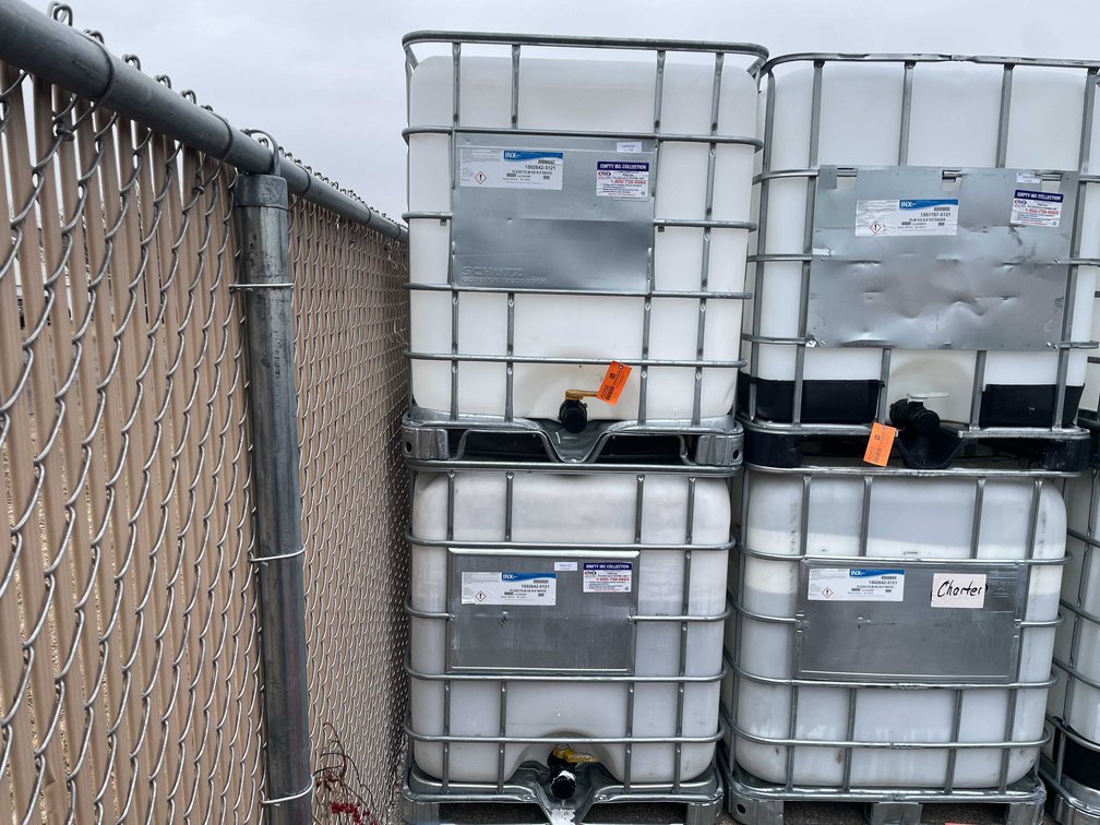 (2) IBC Caged Totes (O10)