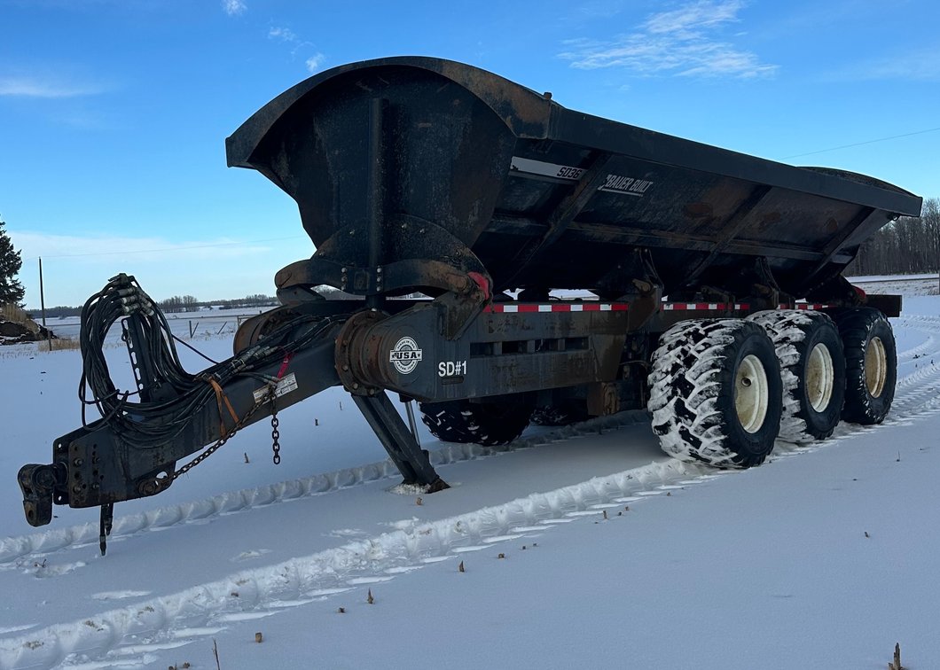 2021 Bauer Built SD 36 Side Dump Trailer (Lacombe, AB, CAN)