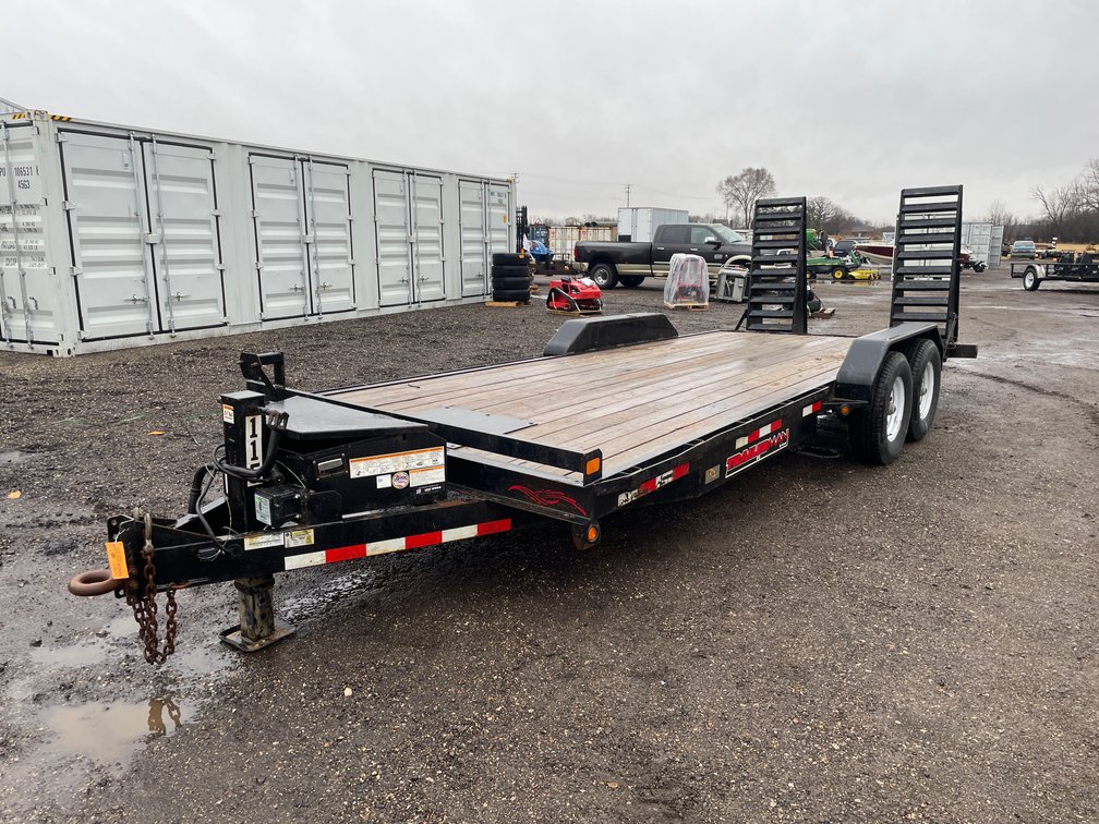 2021 Trailerman Tandem Axle Trailer (Has WI Title)