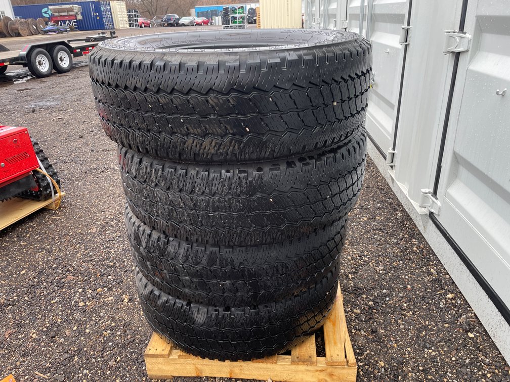 (4) Bridgestone Dueler Truck Tires