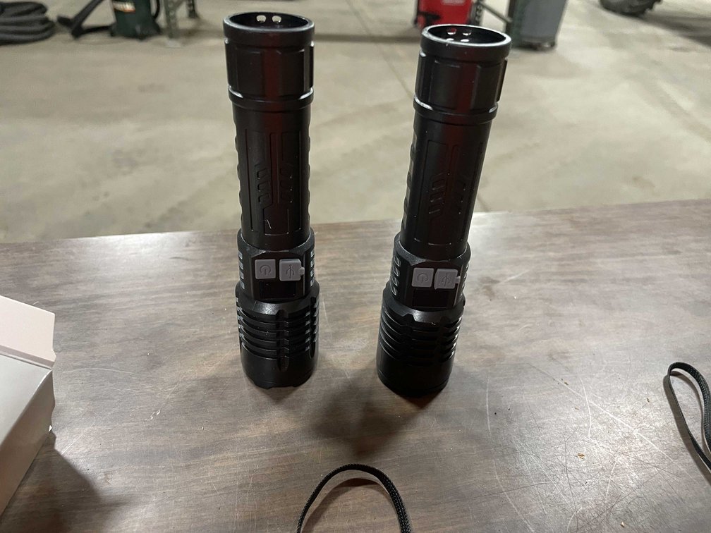 (2) Tactical LED Flashlights (PR10)