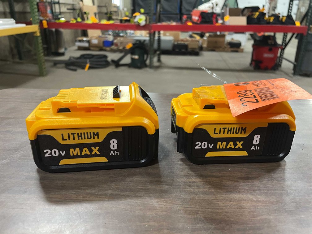(2) 20 Volt DeWalt Compatible Batteries (PR10)