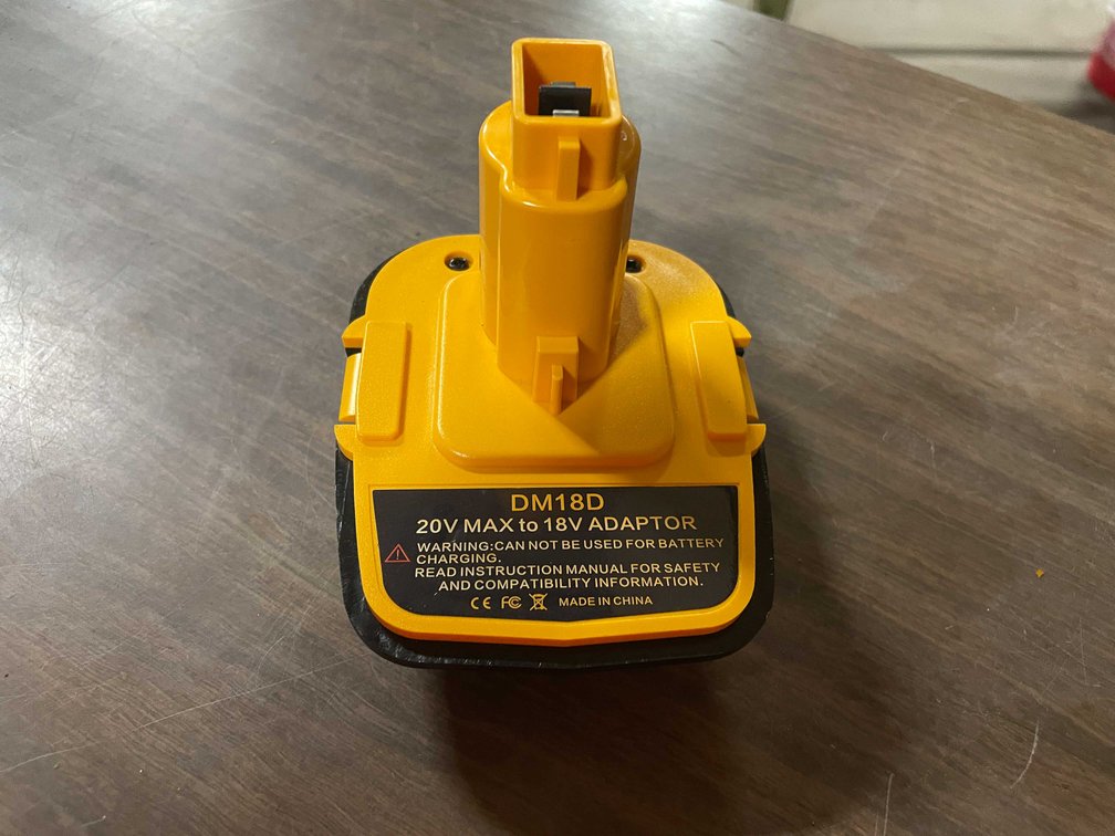 DeWalt 18 Volt To 20 Volt Battery Adapter (PR11)