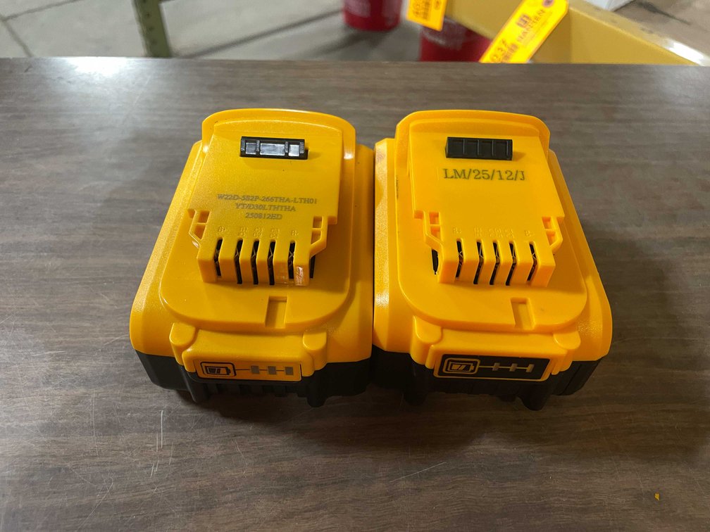 (2) DeWalt Compatible 20 Volt 8.0ah Batteries (PR11)