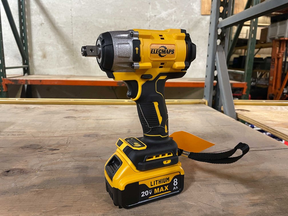 DeWalt Compatible 20 Volt 1/2" Cordless Impact With 8ah Battery (PR12)