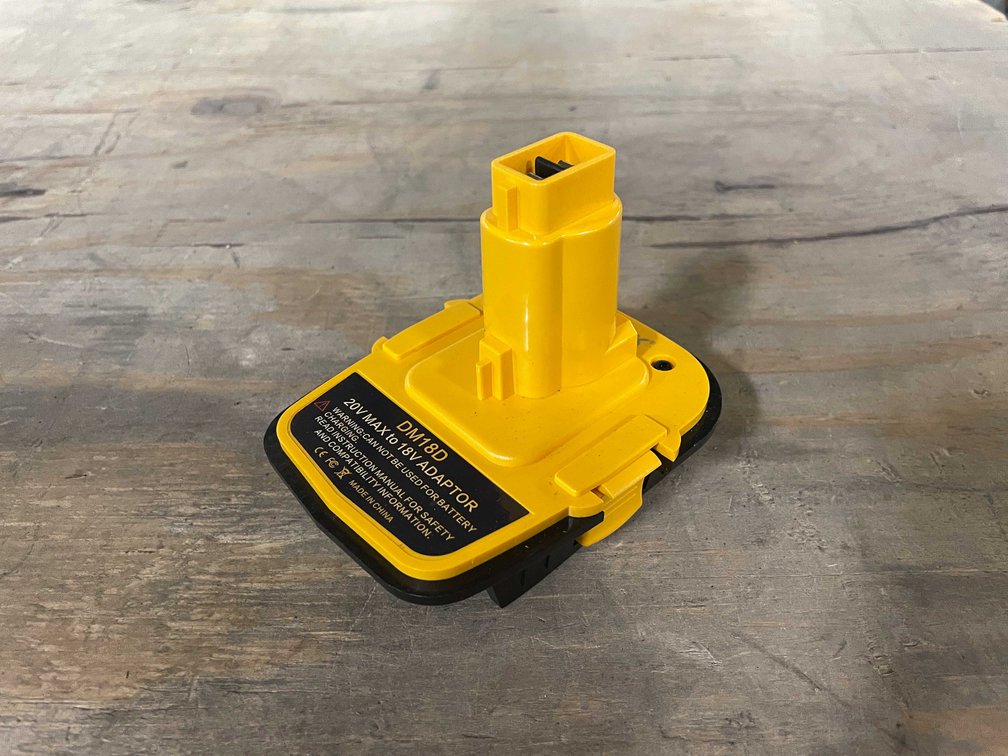 DeWalt 18 Volt To 20 Volt Battery Adapter (PR12)