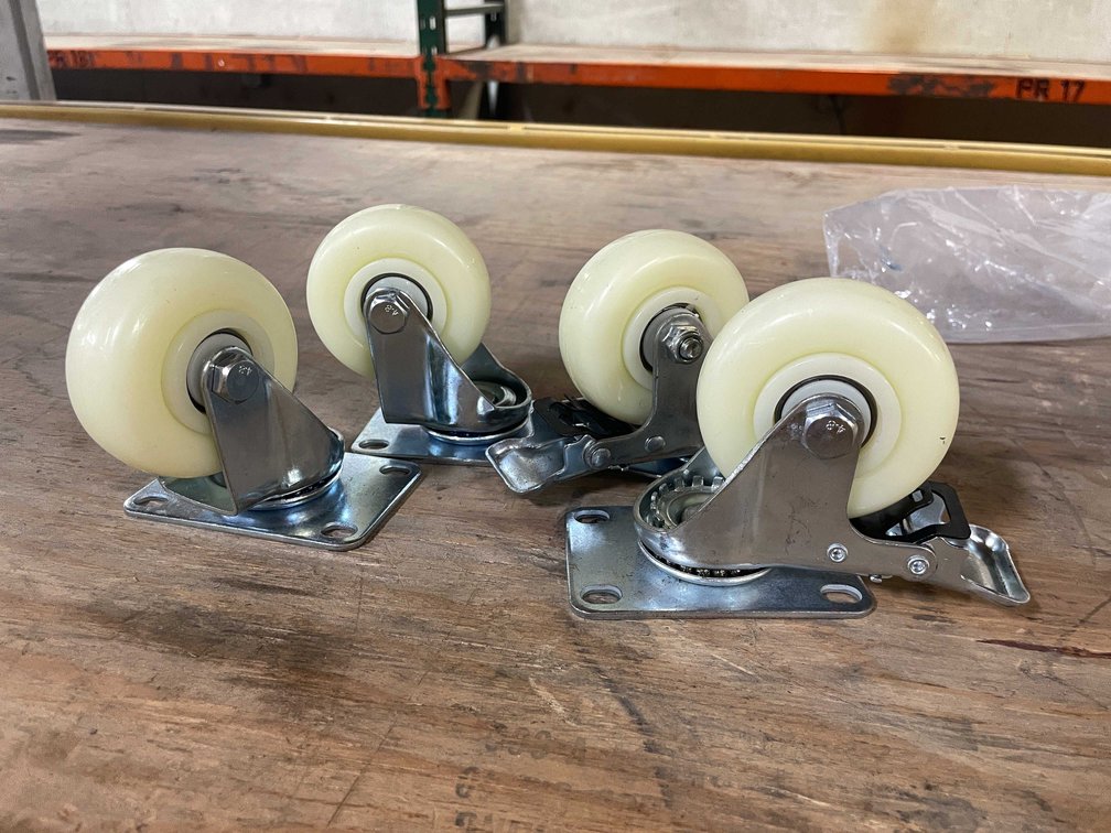 (4) 3" Caster Wheels (PR12)