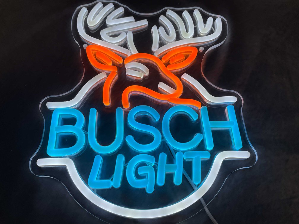 Busch Light Buck Deer LED Neon Sign (T6)