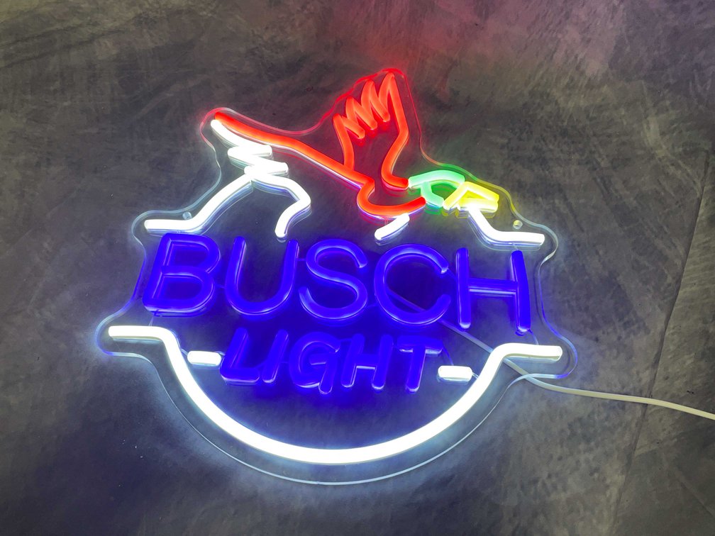 Busch Light Mallard LED Neon Sign (T6)