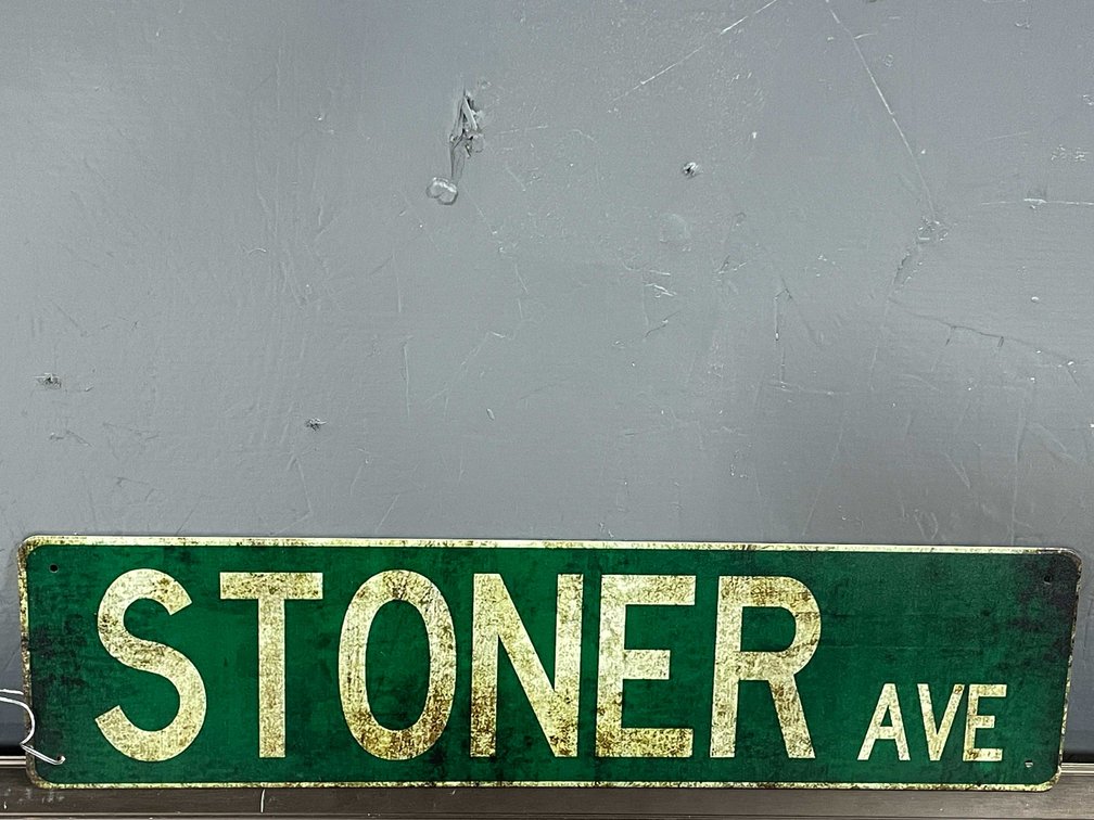 Metal 420 Related Street Style Sign (T2)