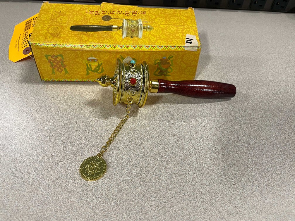 Hand Held Prayer Wheel (T2)