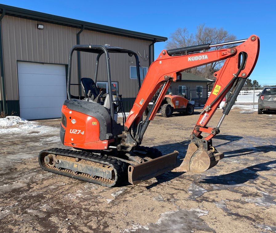 Kubota W27-4 Mini Excavator