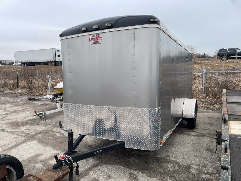 2013 Forest River 14' Enclosed Trailer (Has Certificate of Origin)
