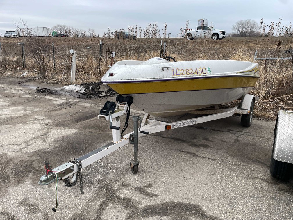1998 Fling Boat with Trailer (No Title) (OF)