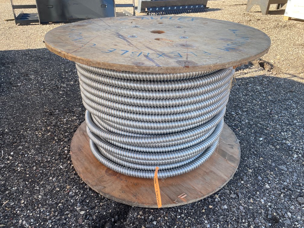Spool of Aluminum Flexible Conduit