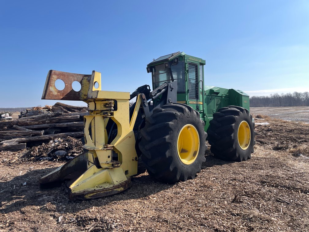 2005 John Deere 643J Feller Buncher (Grantsburg, WI)