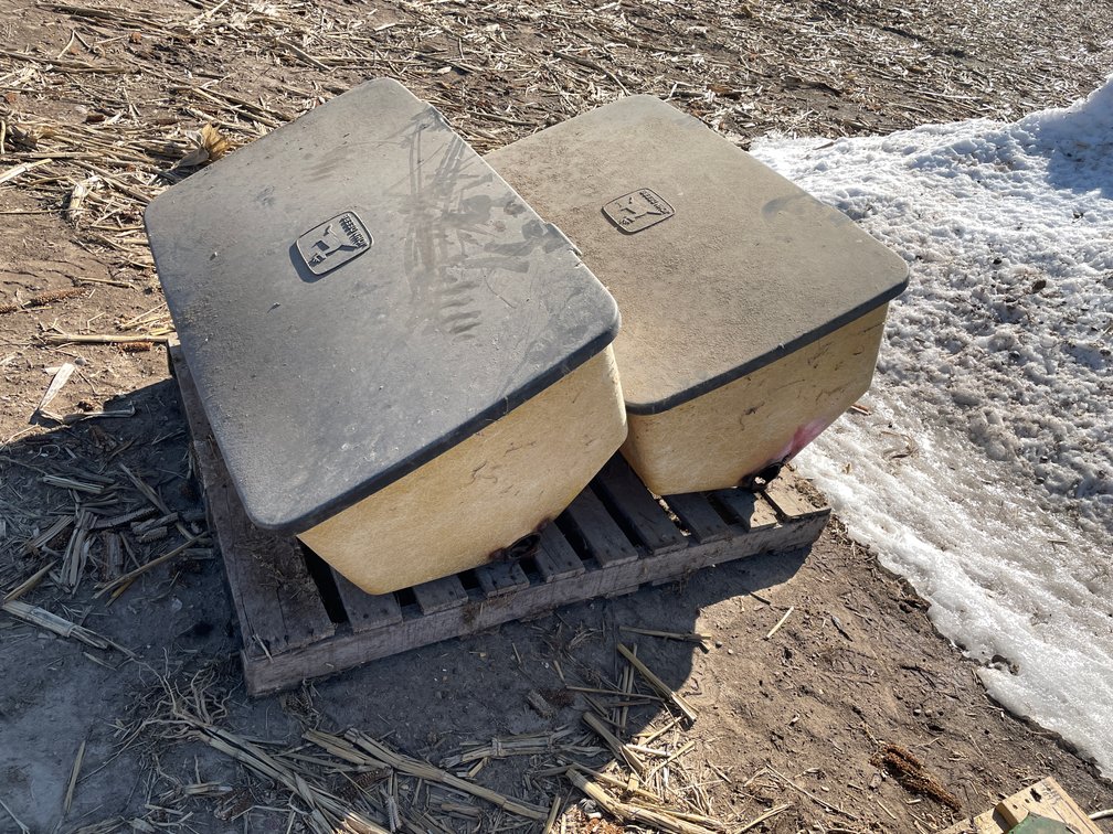 John Deere Fertilizer Boxes (Bloomer, WI)