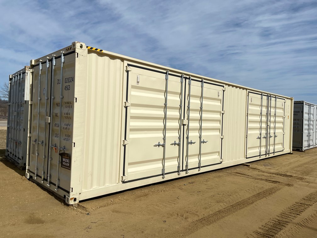 40' High-Cube Multi-Door Shipping Container
