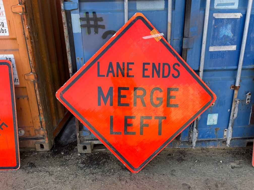 Retired Fiberglass Road Signs