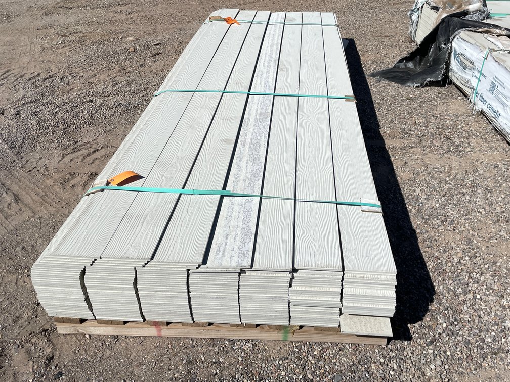 (Appx. 150 Pieces) ALLURA 6 ¼" Primed Fiber Cement Traditional Cedar Siding