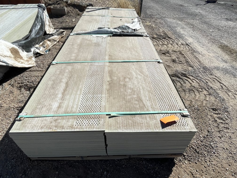 (Appx. 90 Pieces) ALLURA Vented Fiber-Cement 24" soffit bundle Primed with Cedar Grain Texture