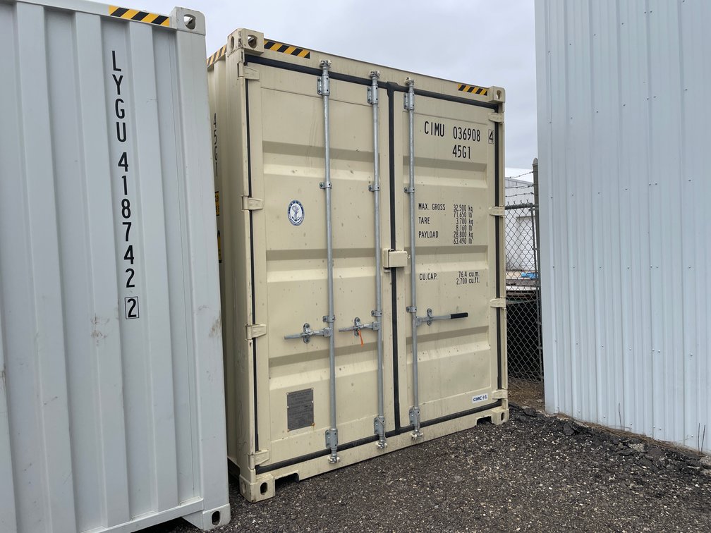 40' Single Trip High Cube Shipping Container
