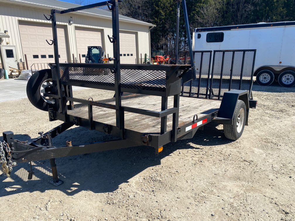 H & S Loadmaster Single Axle Trailer (No Title) (Helenville, WI)
