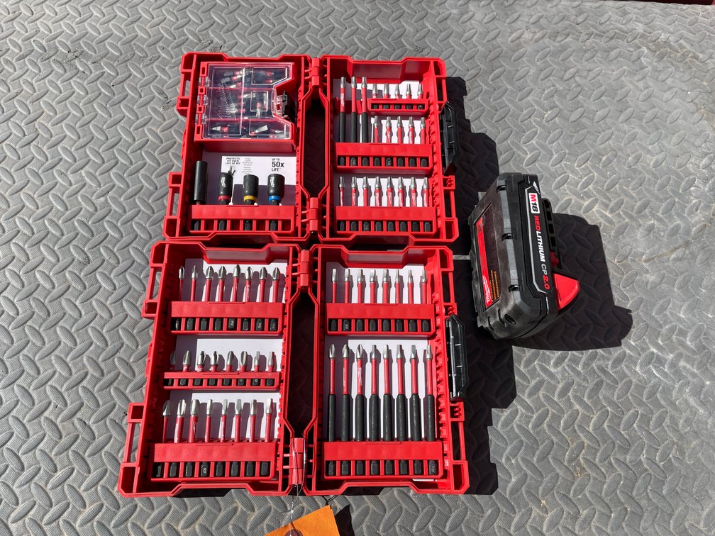 (2) Milwaukee Drill Driver Sets (Offsite in El Paso)