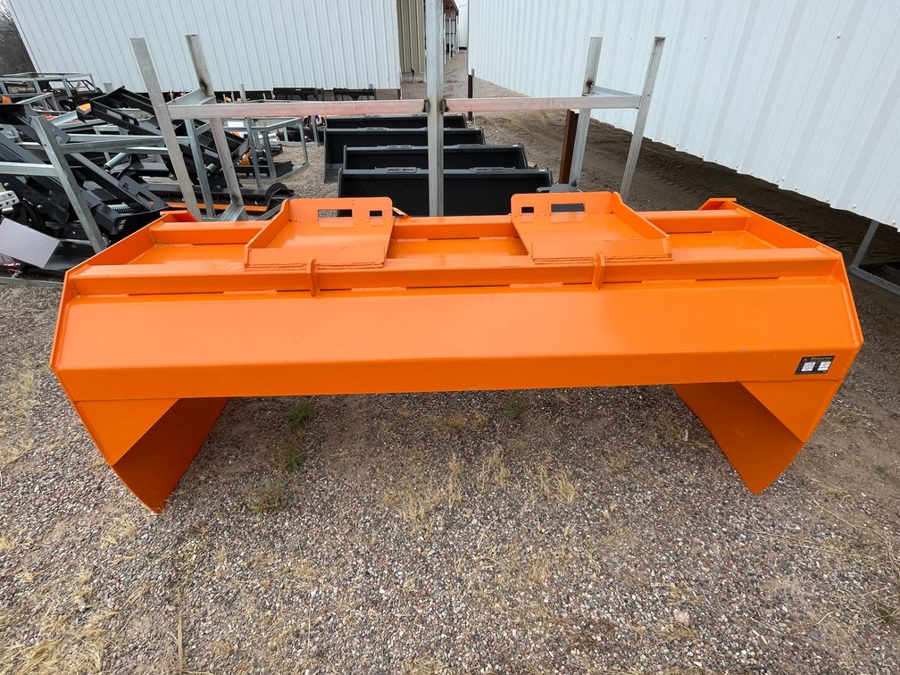 Unused 2026 Wolverine Skid Steer Snow Pusher